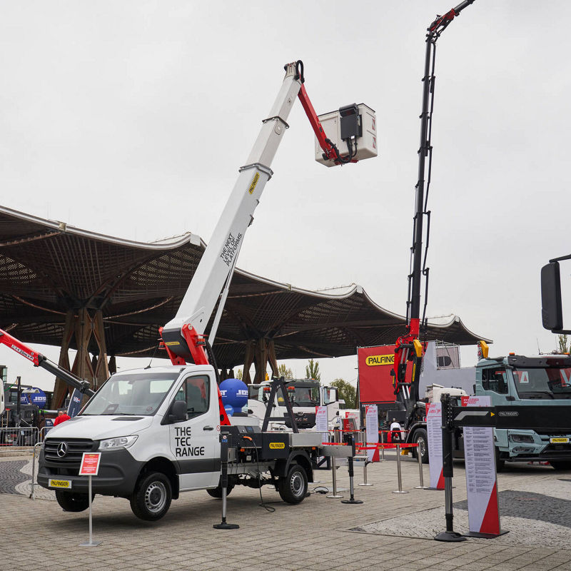 PALFINGER bei den Innovationstagen 2025: mit dabei - das TEC-Multitalent!